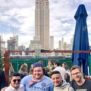 All the NY teams represent #ThisDayOnTour